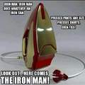 Iron man stronk !!!