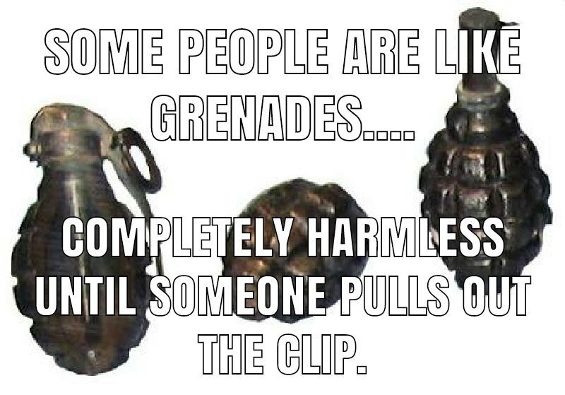 Grenade - meme