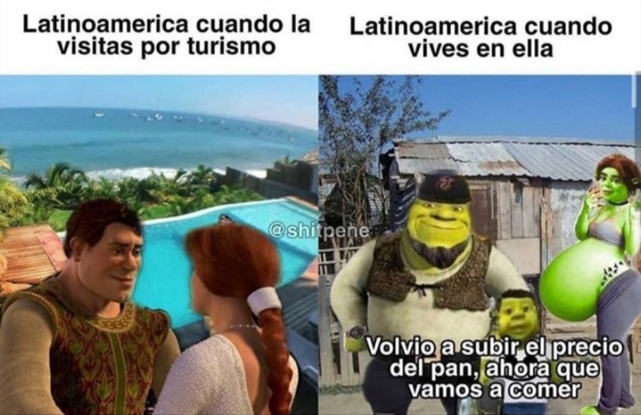 Sacarme ya de Latinoamérica - meme