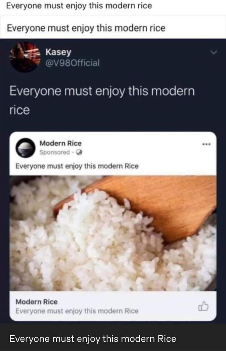 Rice - meme