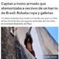 Captan a mexicano en Brasil