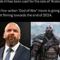 Triple H cast as Kratos