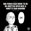 One Punch Man movie to be re-written with Rick & Morty's Dan Harmon