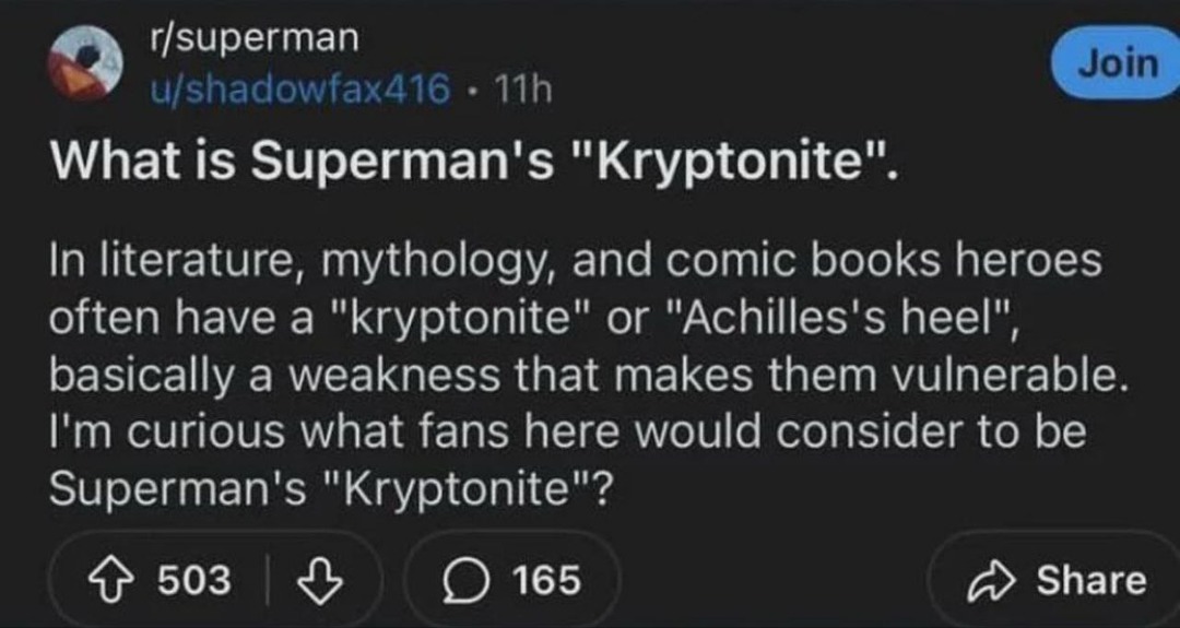 Superman’s weakness? Probably customer service calls - meme