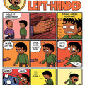 Left-handed people problems