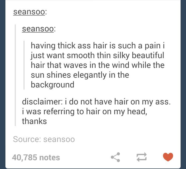 ass hair - meme