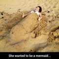 How not to be a mermaid