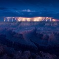 Lightening over the Grand Canyon