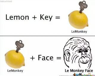 Le monkey face