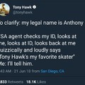 Tony Hawk pro skater