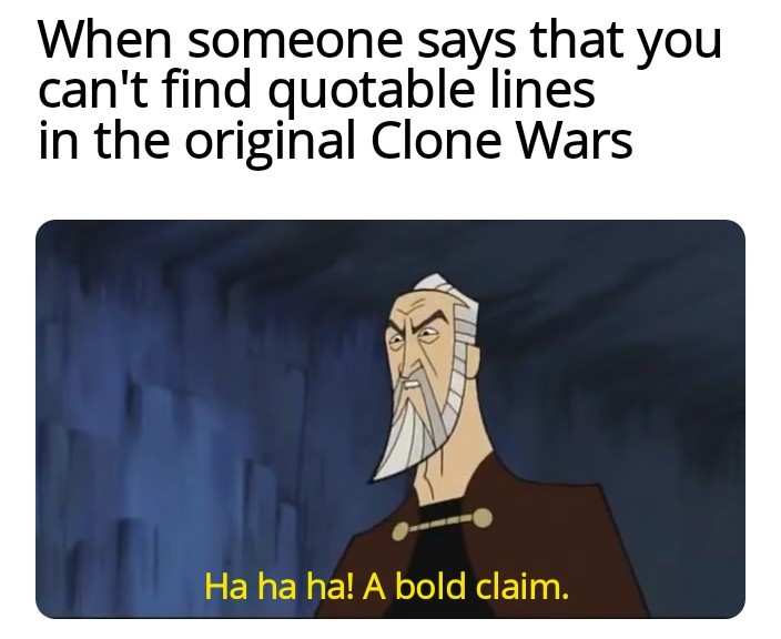 Clone Wars - meme