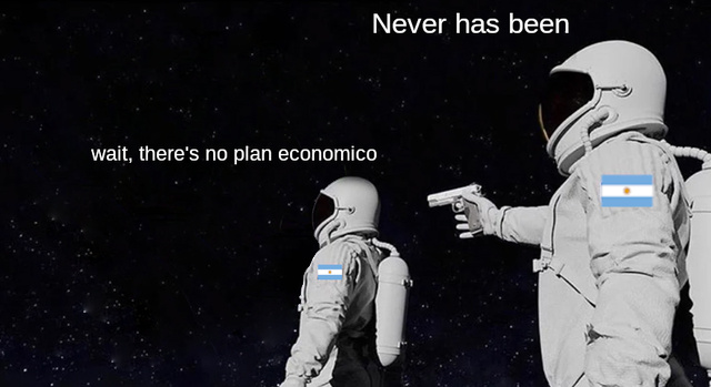 Wait, there's no plan economico - meme