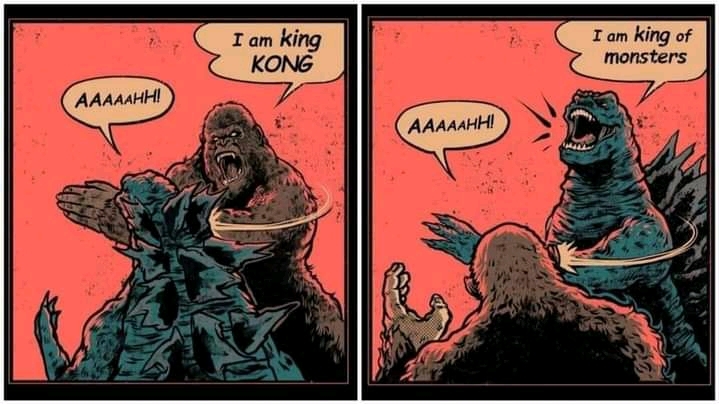 Godzilla vs Kong - meme