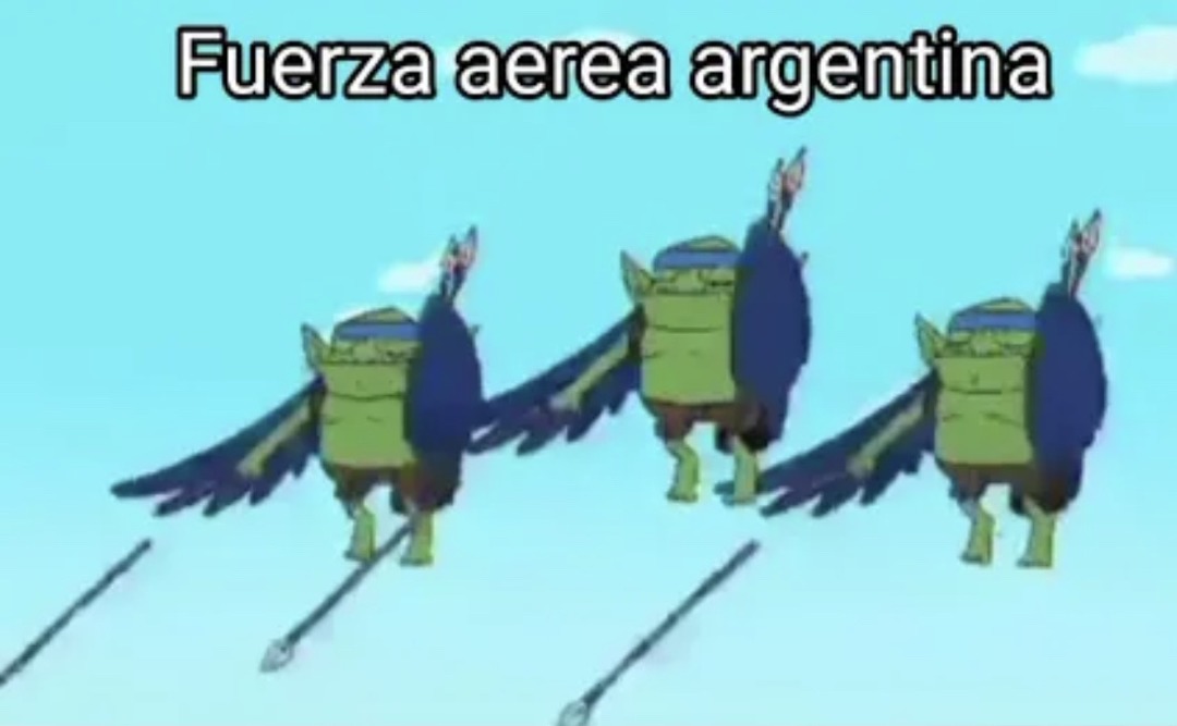 Fuerza aérea argentina - meme