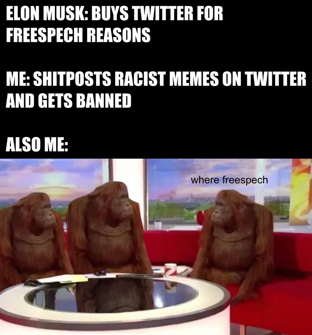 i may misunderstood freespech - meme