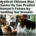 Chinese Man can predict woman's future
