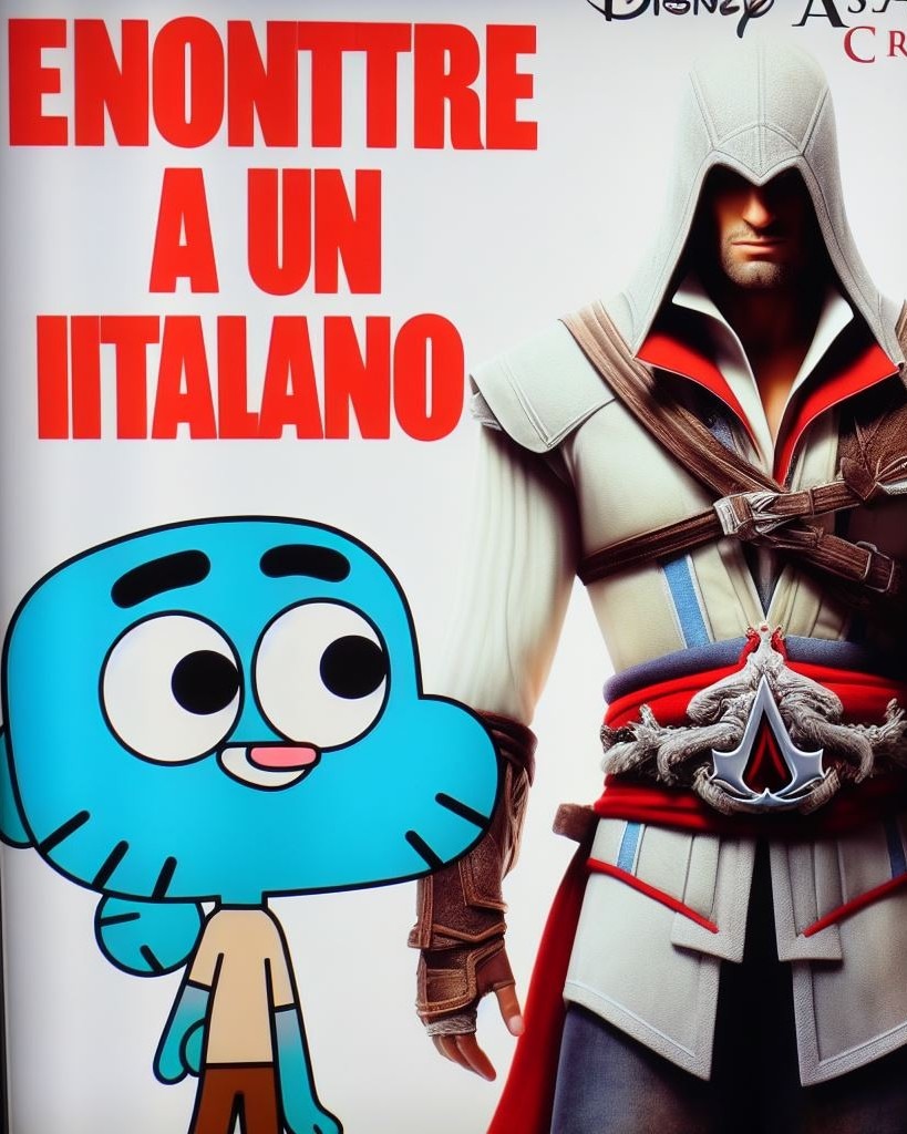 Encontré al mejor italiano  - meme