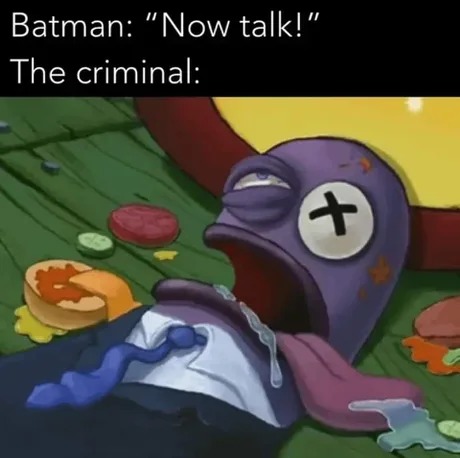 The Batman way - meme