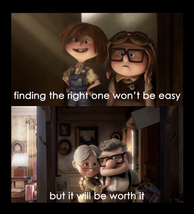 Finding the right one - meme