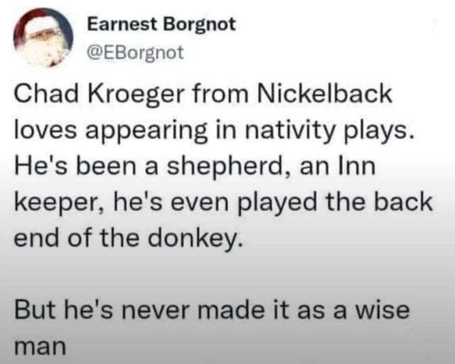 Chad Kroeger meme