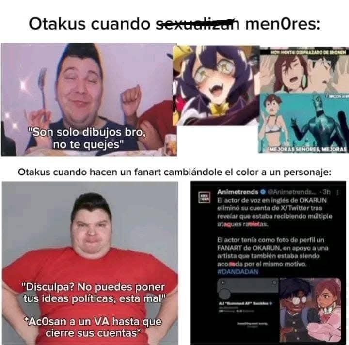 Pelearse por dibujitos pedorros=la mayor perdida de tiempo y oxigeno que veras en tu vida - meme