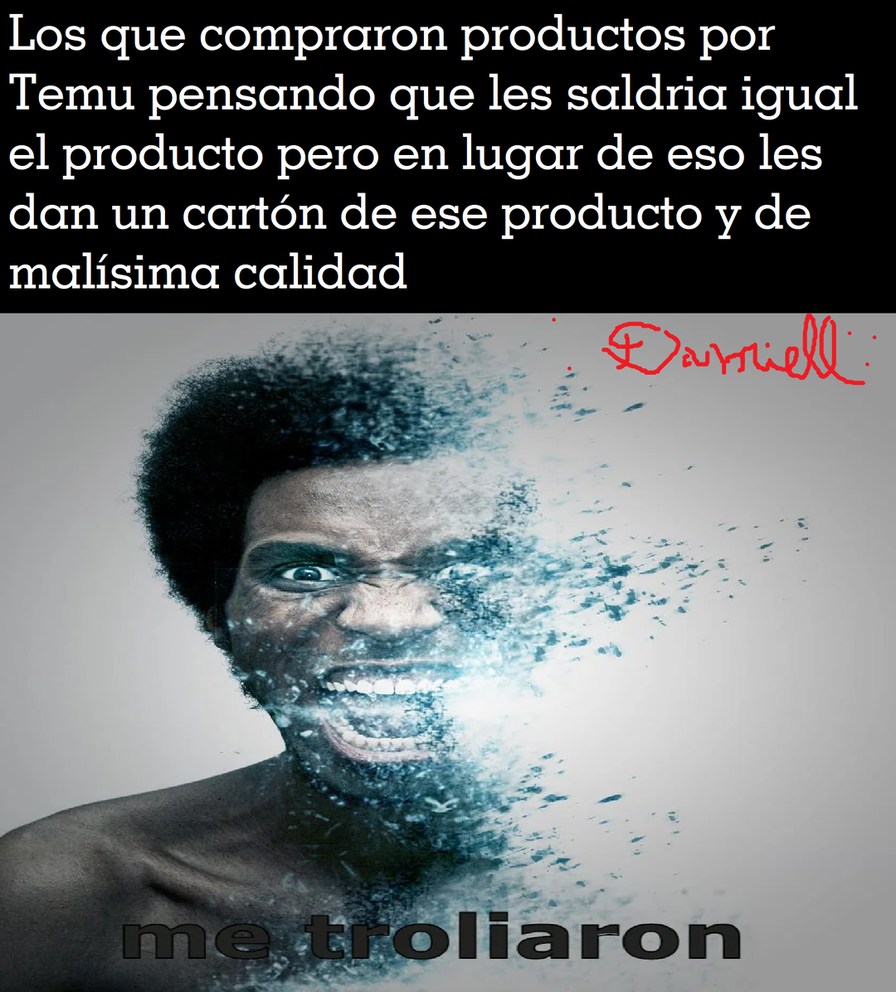 Agradezco de que no compro en Temu *compro un pack de ensaladeras que resultaron ser chiquitas* - meme