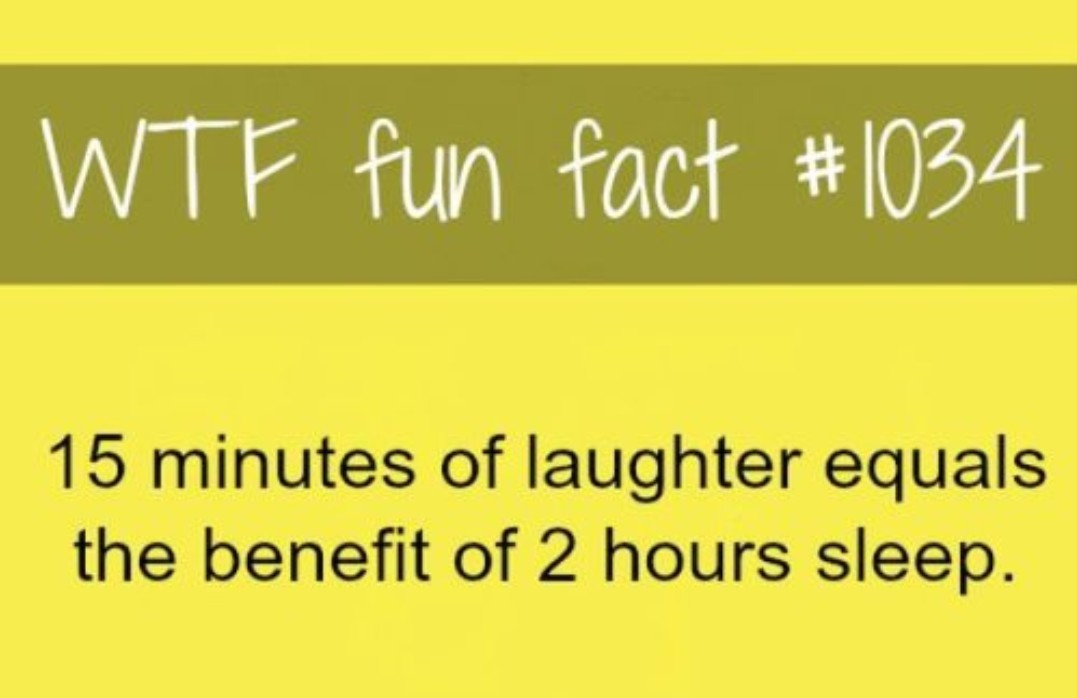 That's why I laugh at memes for an hour so I don't need to sleep.