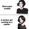I love that cashier
