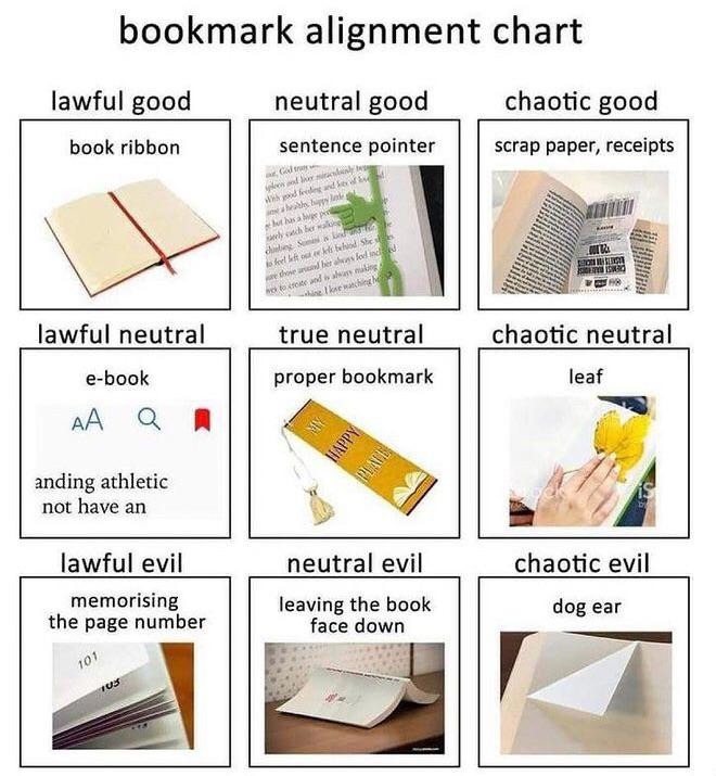 Bookmarks - meme