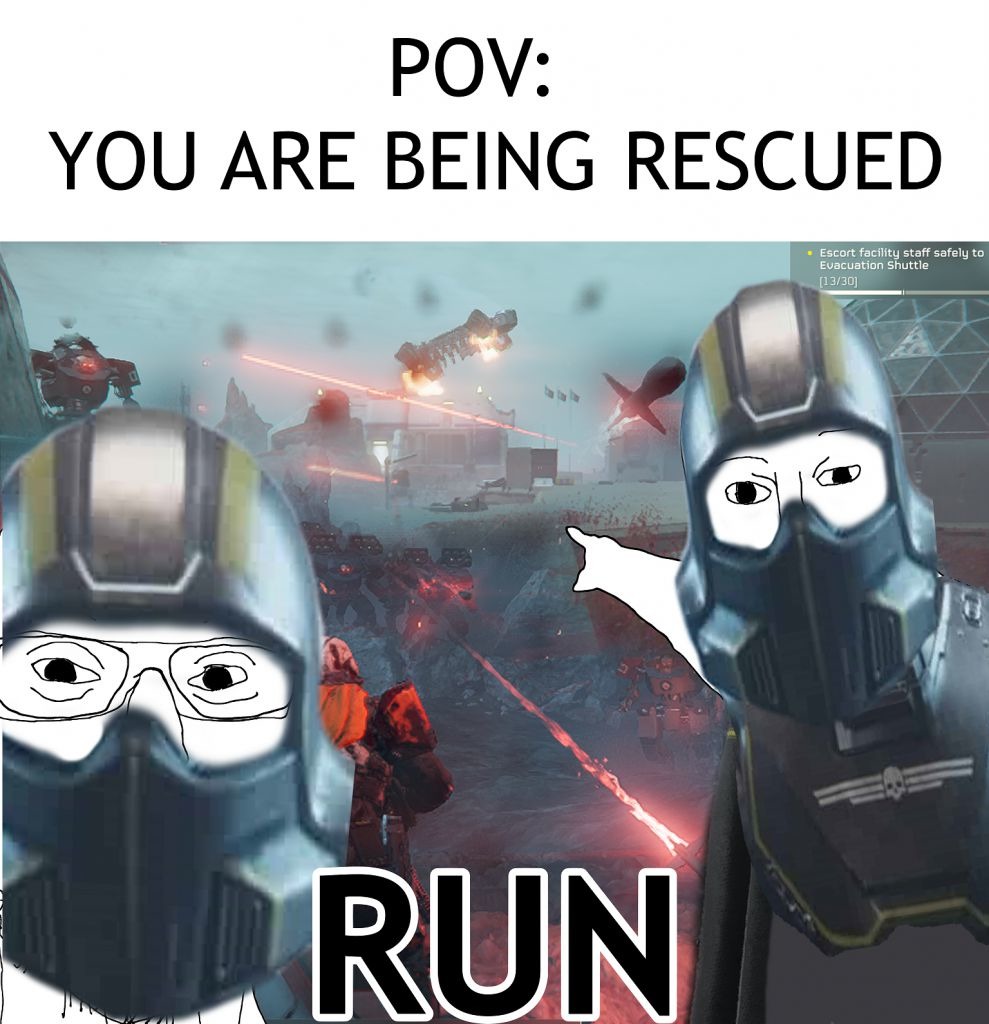 dongs in a rescue - meme