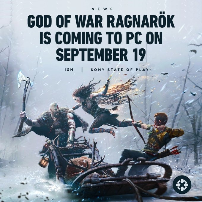 God of War Ragnarok comes to PC September 19th - meme