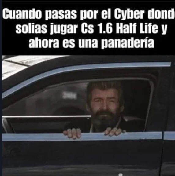 Ya casi no quedan cybers - meme