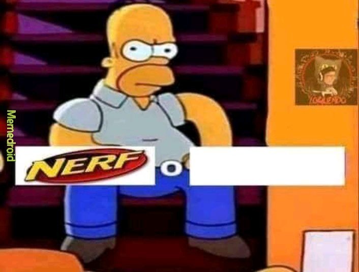 nerf o - meme