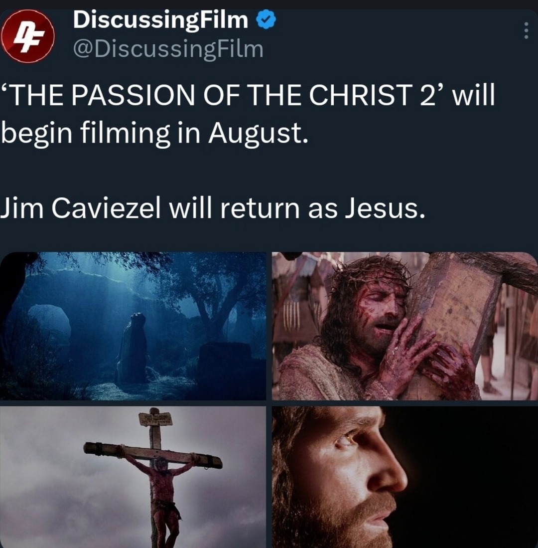 Jesus is back and he’s got a sequel - meme