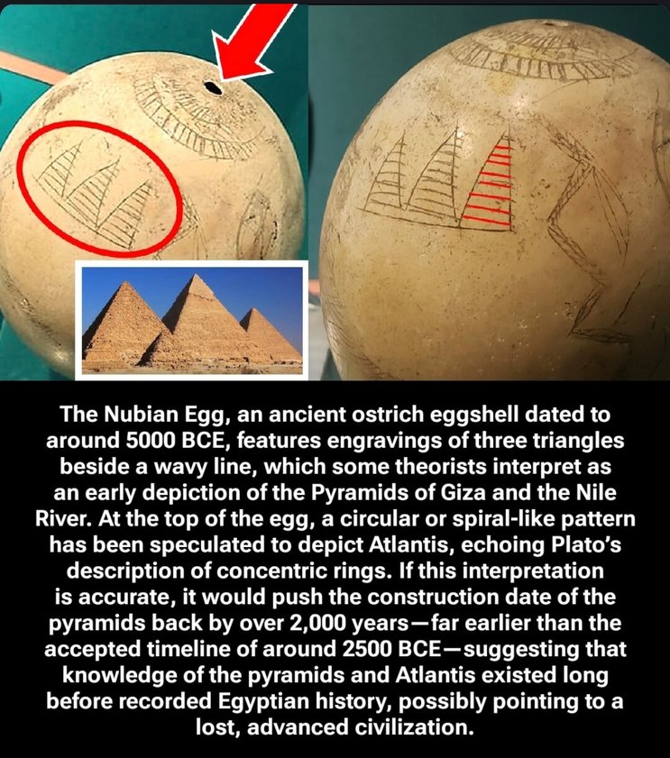 Ancient egg might prove Atlantis was real. History just got spicy - meme