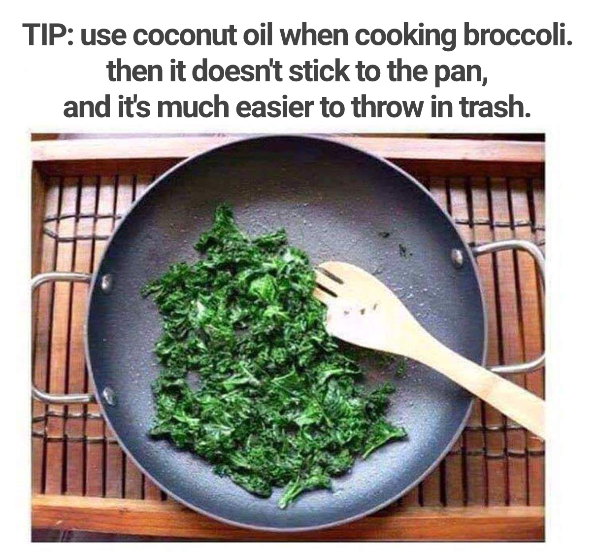 Fuck broccoli. - meme
