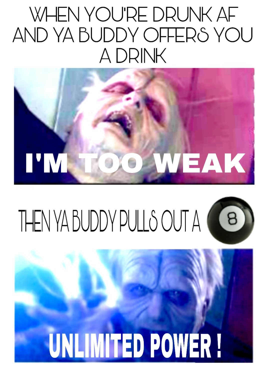 To weak - meme