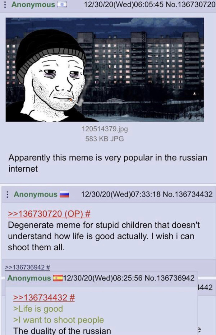 Le russian - meme