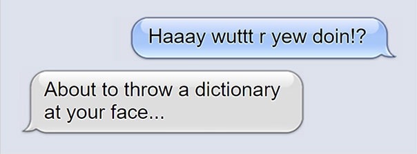 YEET the dictionary. - meme