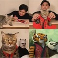 Cosplay de Kung Fu panda y tigress