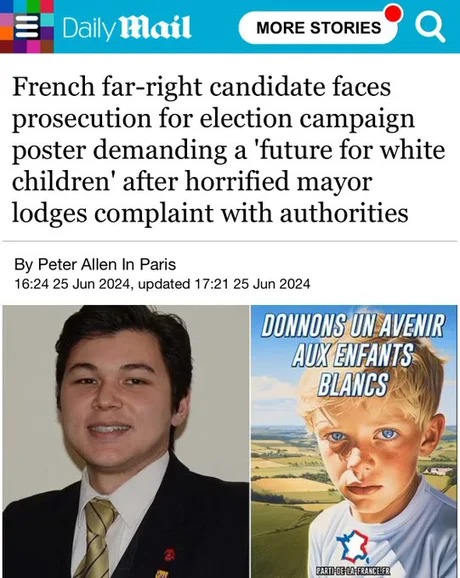 French elections news - meme