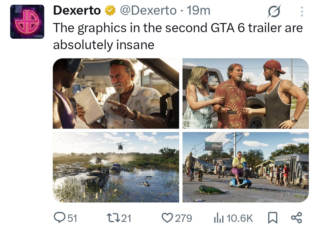 GTA 6 graphics are so insane they broke the internet - meme