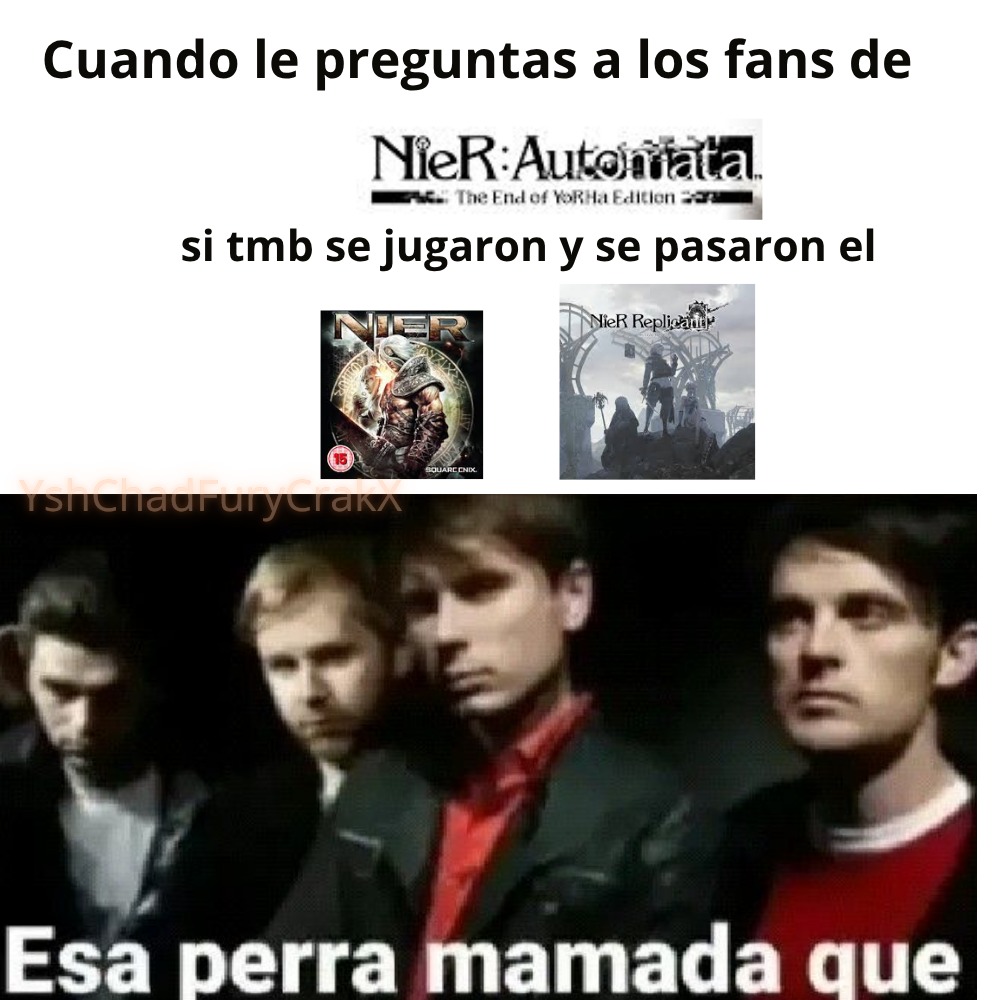 memes de nier automata 2025
