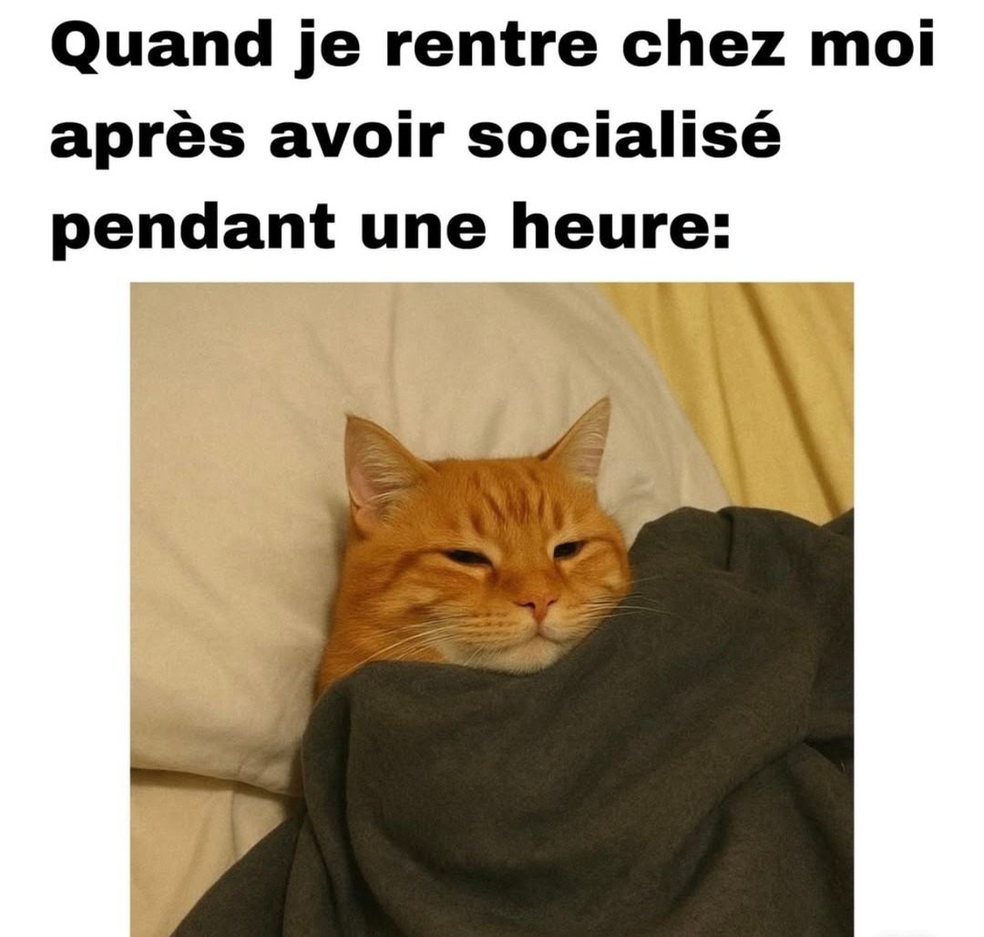 L’heure de la recharge sociale - meme