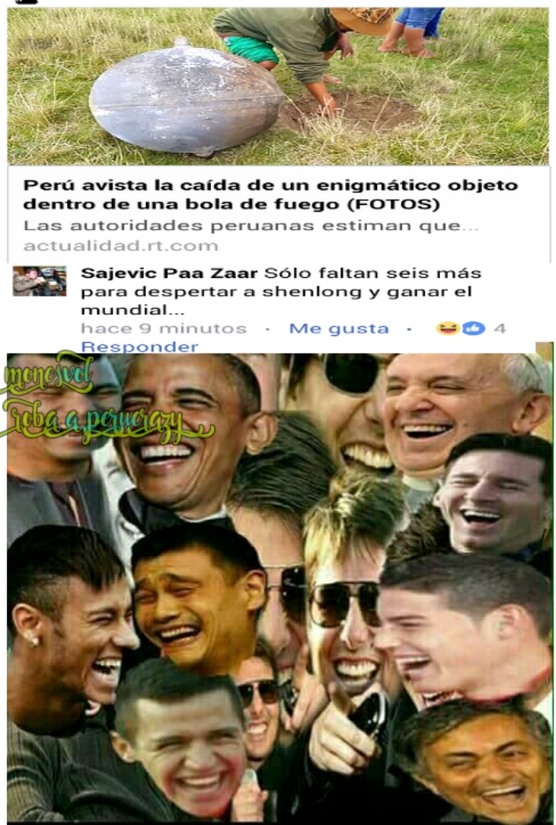 Perú  va a ganar  el mundial :-o - meme