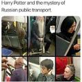 Harry Potter and the mystery of Russian public transport
