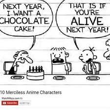 Top 10 merciless anime characters - meme