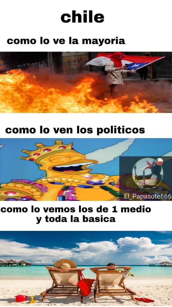 Chile actual - meme