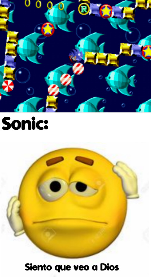 F por Sonic - meme