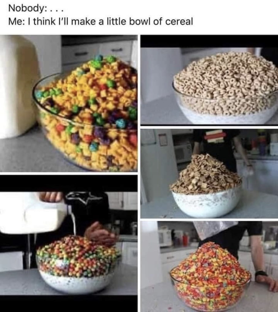 Colossal Berry Crunch is my cocaine - meme